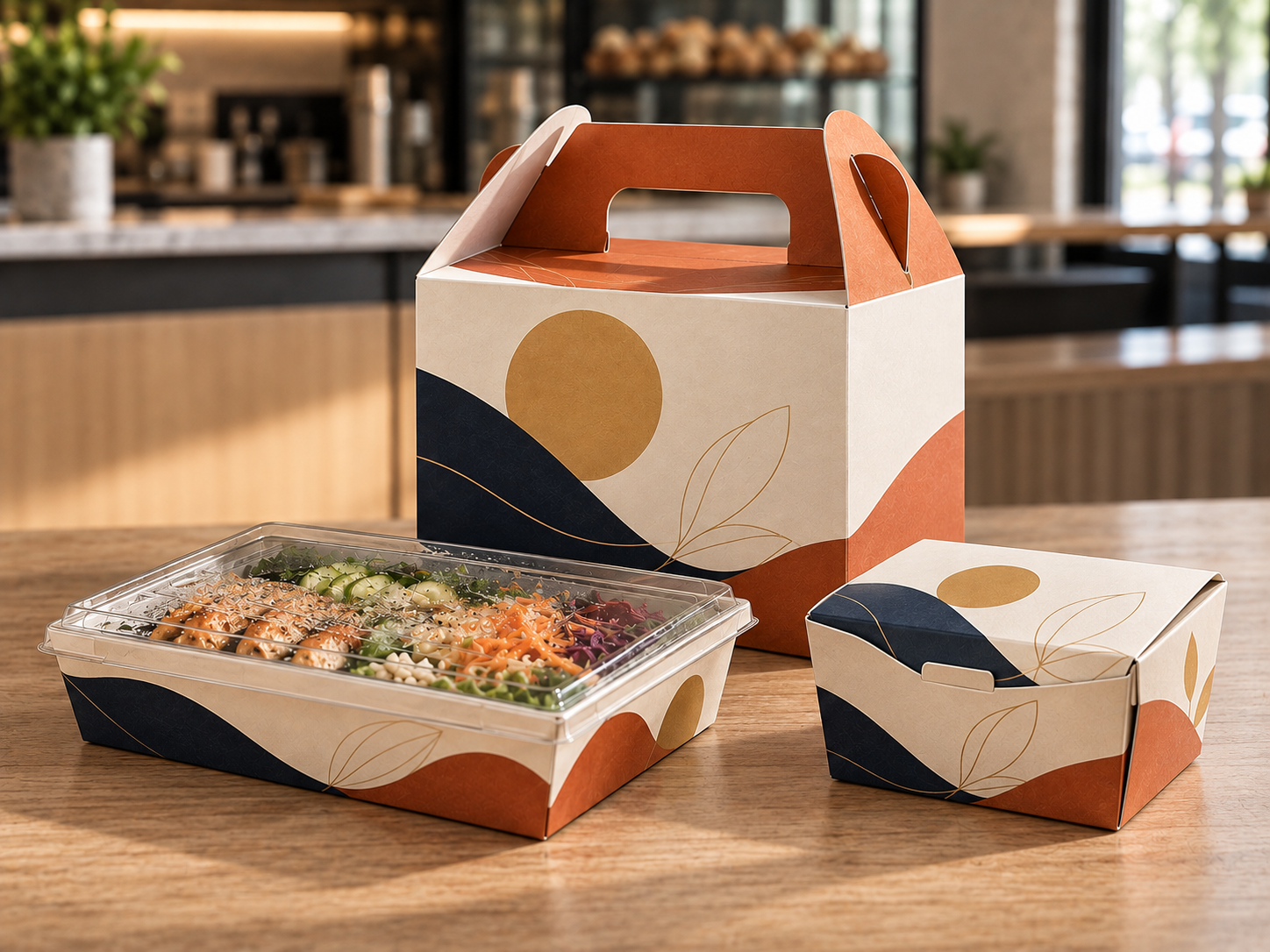 Custom Food Containers custom packaging