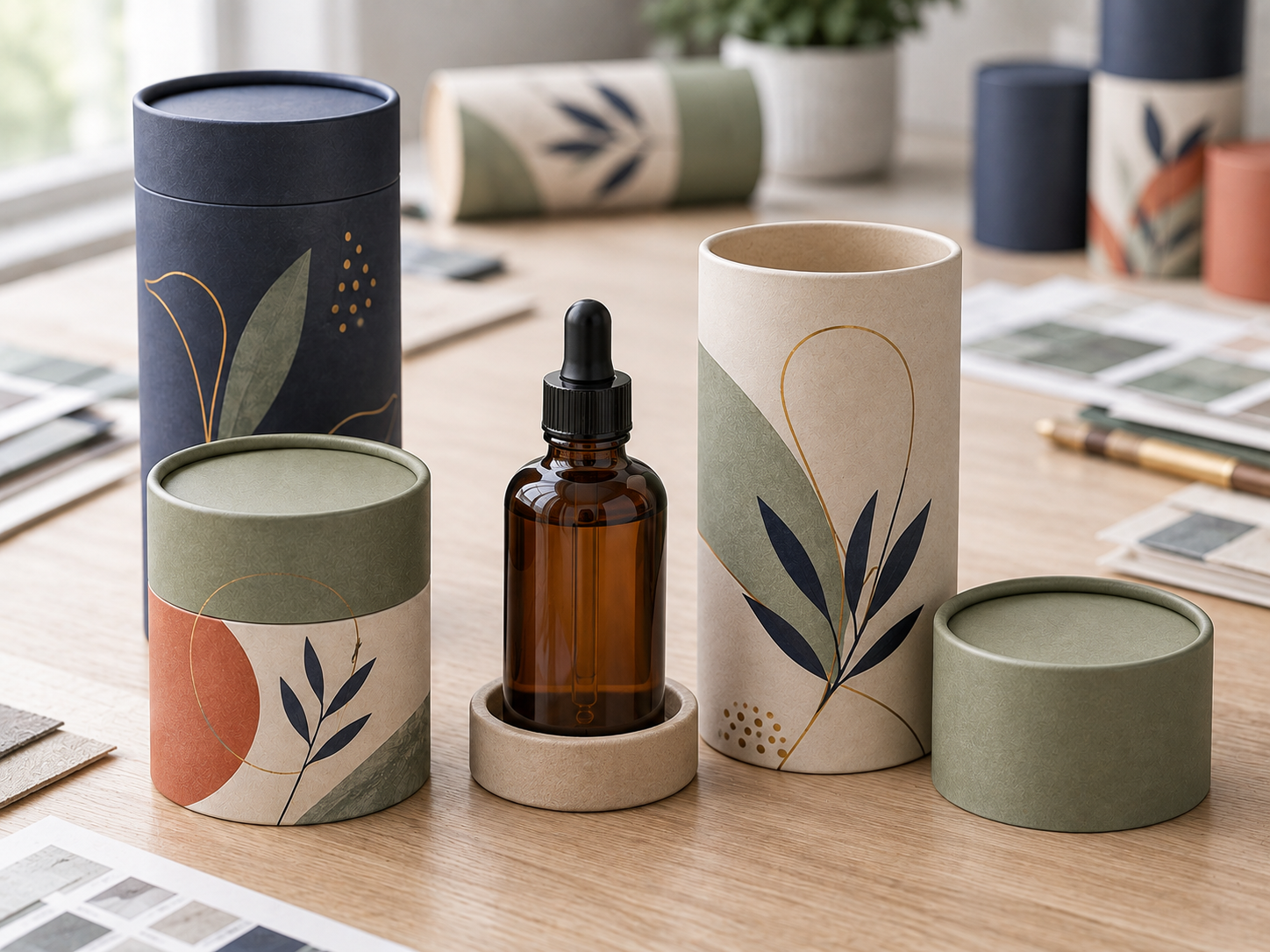 Custom Paper Tube Packaging & Cylinders custom packaging